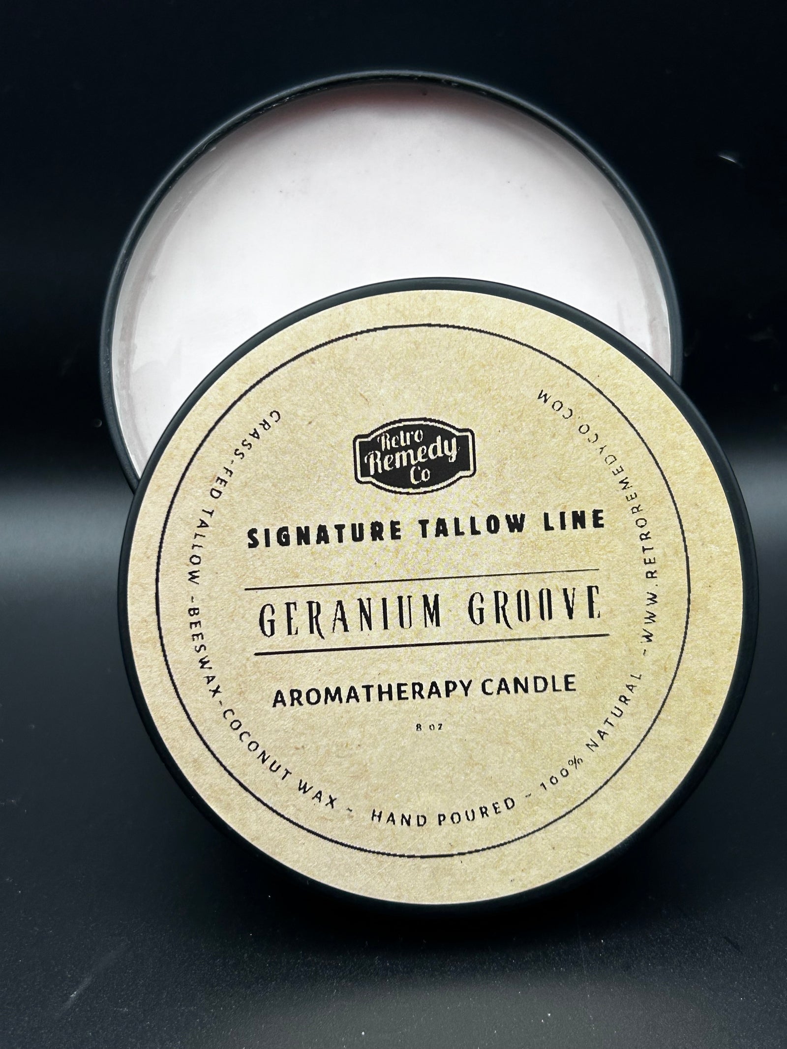 Geranium Groove Candle